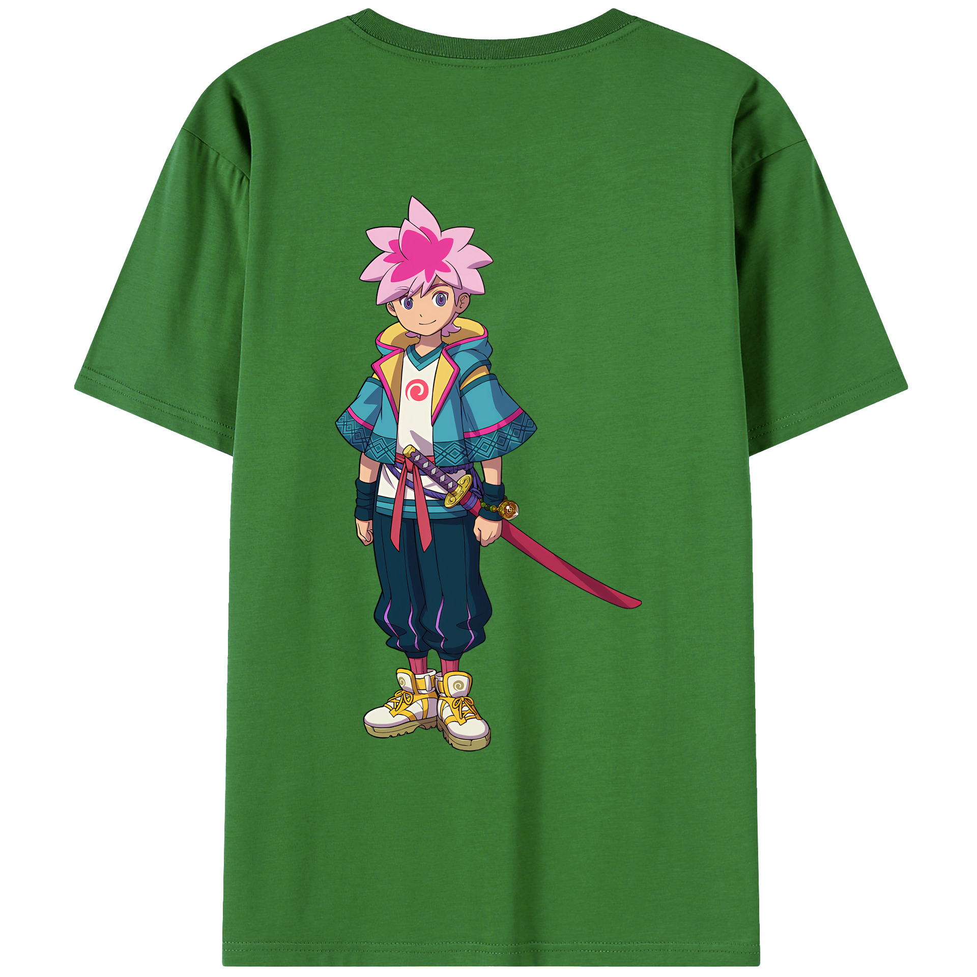 （画像用） 妖怪ウォッチ Yo-kai Watch レディース半袖Tシャツ(バックプリント)